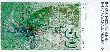 swiss owl banknote